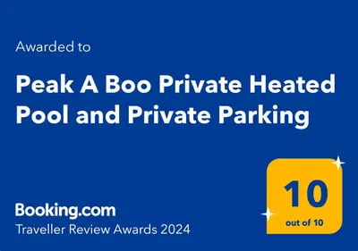 a screenshot of a bao private heated pool and private parking at Peak A Boo Private Heated Pool and Private Parking in Câmara de Lobos